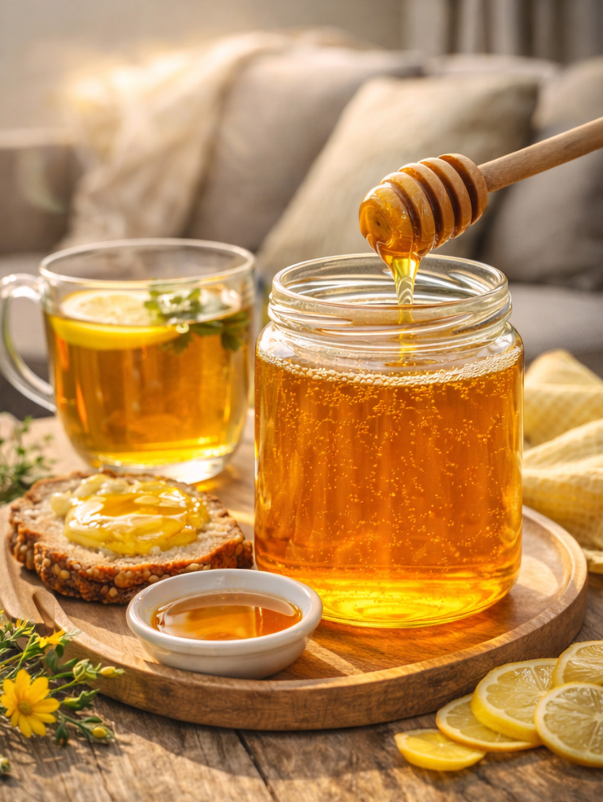 Miere de albine de floarea-soarelui ecologică - 3