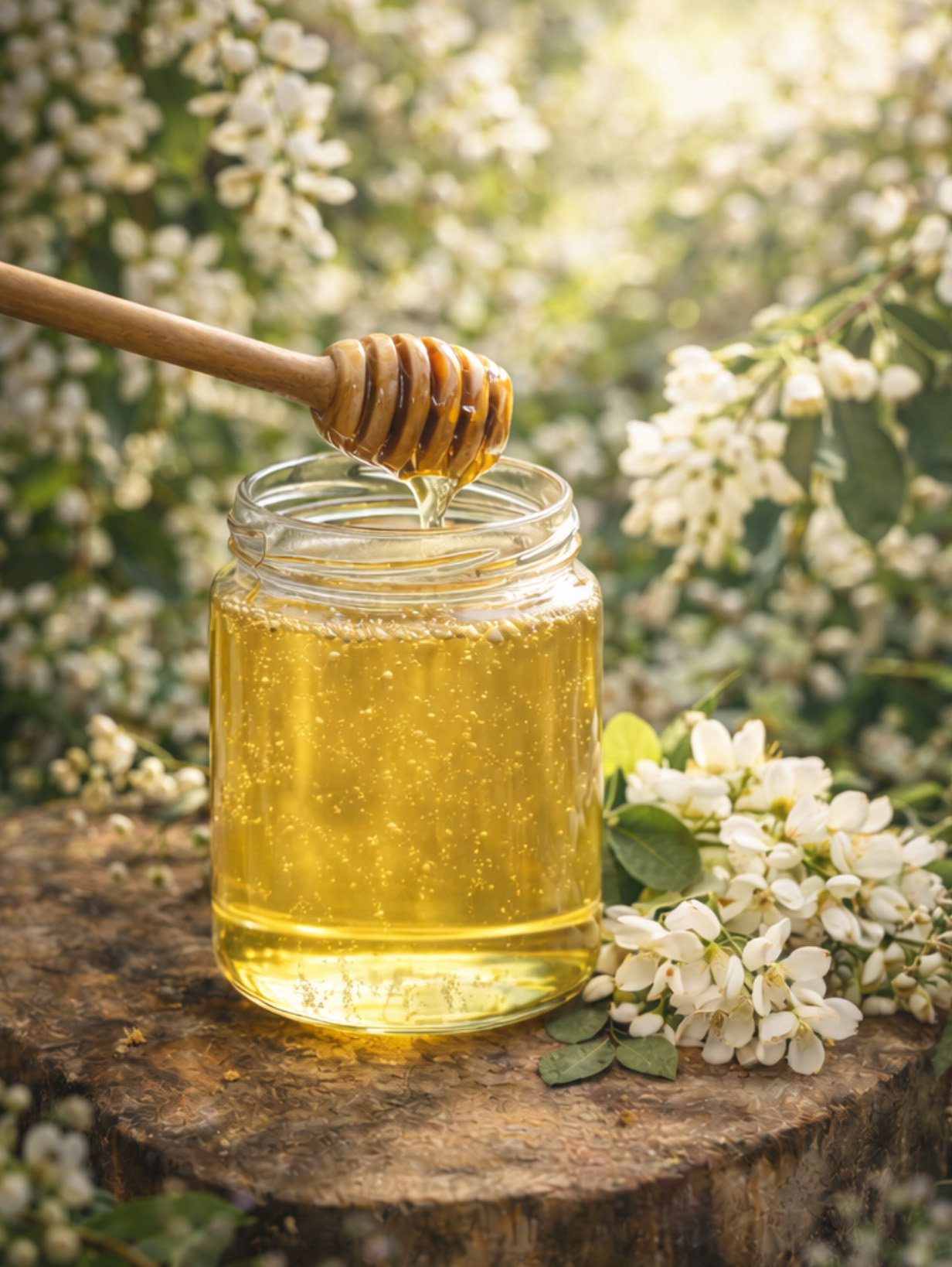 Miere de albine salcam ecologică - cumpara online - 1